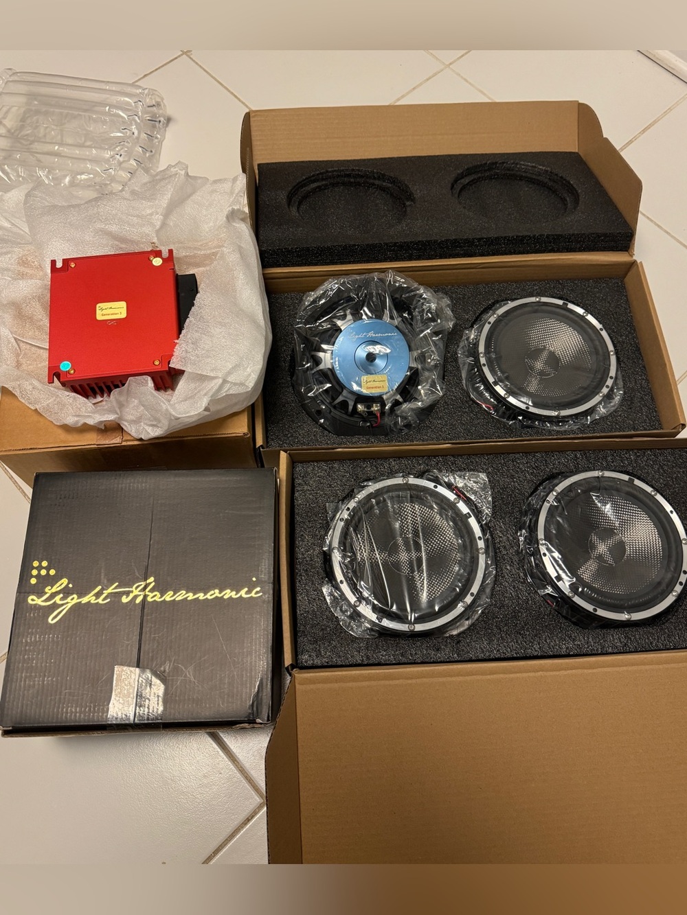 Brand new Light Harmonic Gen 3 Premium Audio Upgrade for Tesla Model S